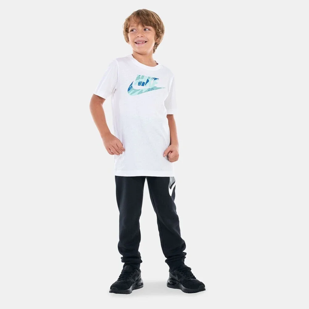 Nike Sportswear Tee Kids XL White Camo Cotton Short Sleeve Round Neck FROG559